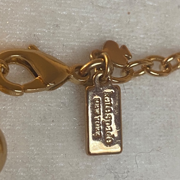 Kate Spade, flower style, gold & crystal necklace - Picture 12 of 16